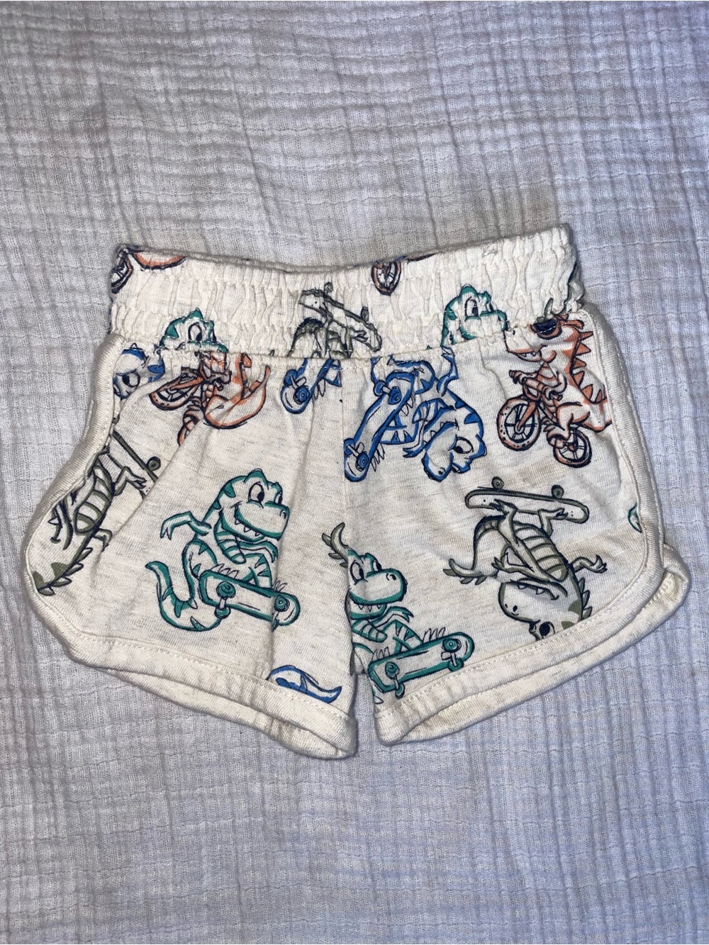 Garanimals Shorts with Green Blue Orange Dino Print